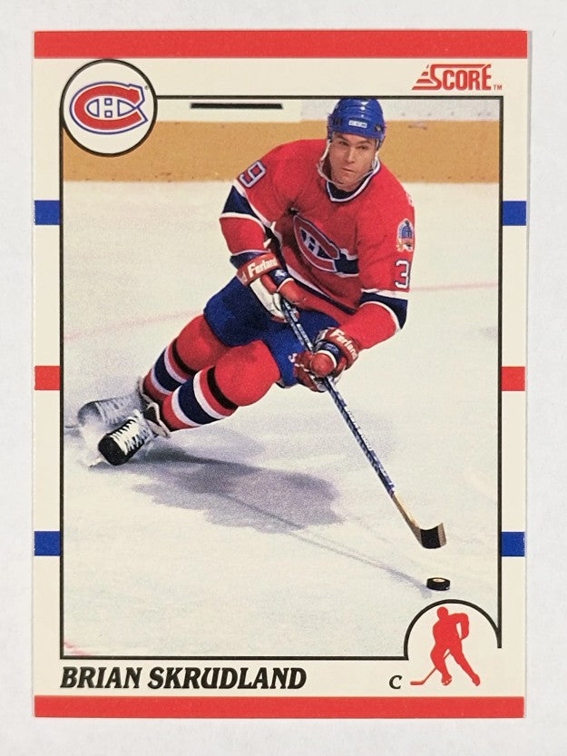 1990-91 Score Canadian #238 Brian Skrudland