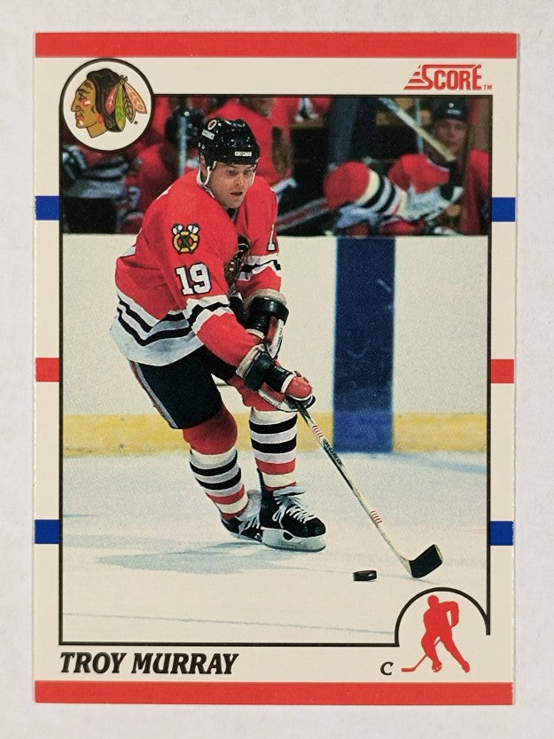 1990-91 Score Canadian #243 Troy Murray