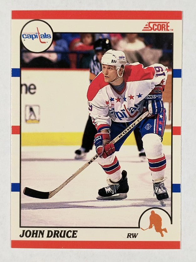 1990-91 Score Canadian #246 John Druce RC