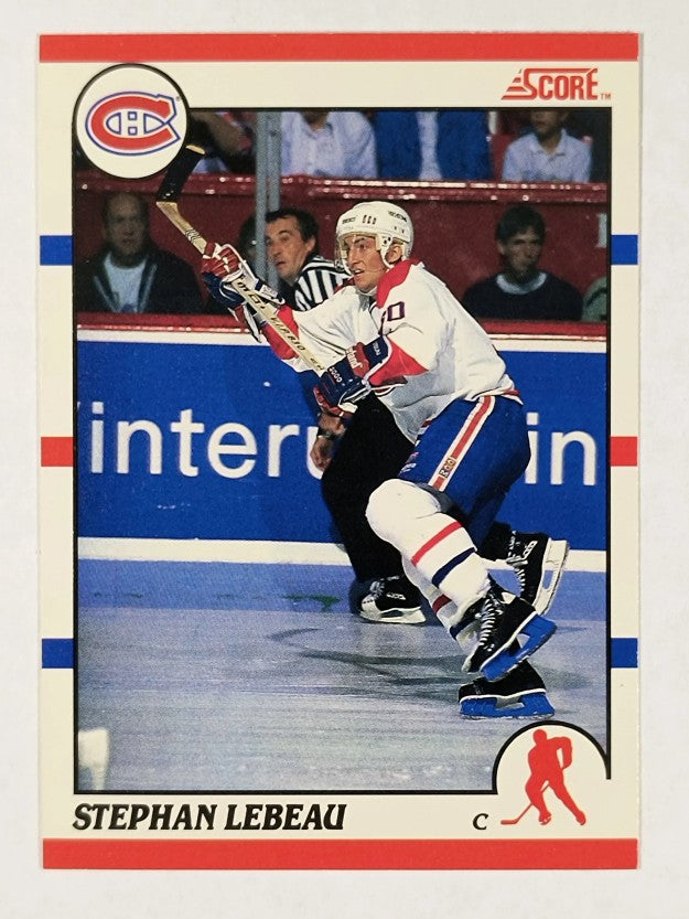 1990-91 Score Canadian #262 Stephan Lebeau RC