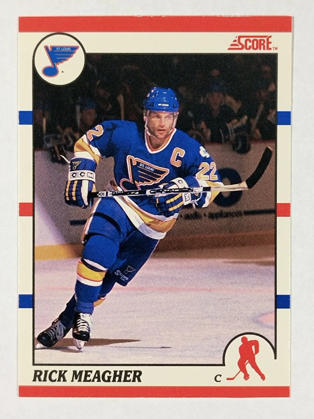 1990-91 Score Canadian #267 Rick Meagher