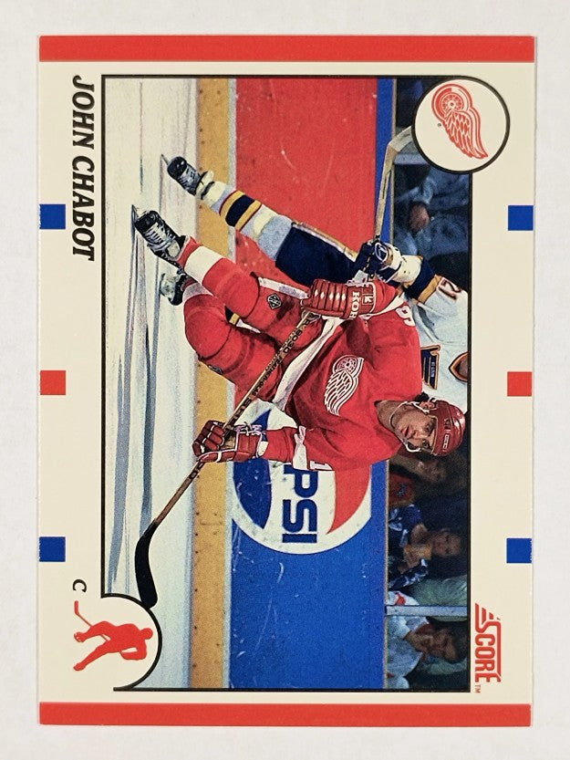 1990-91 Score Canadian #277 John Chabot