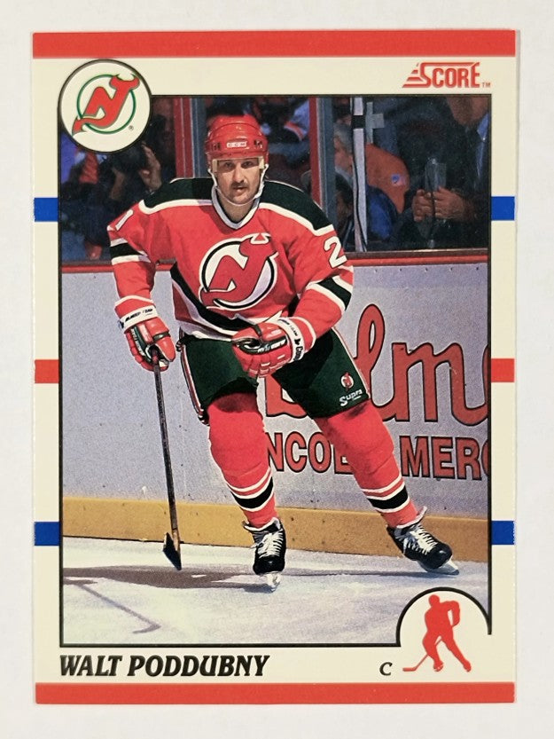1990-91 Score Canadian #278 Walt Poddubny