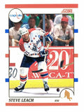 1990-91 Score Canadian #279 Stephen Leach