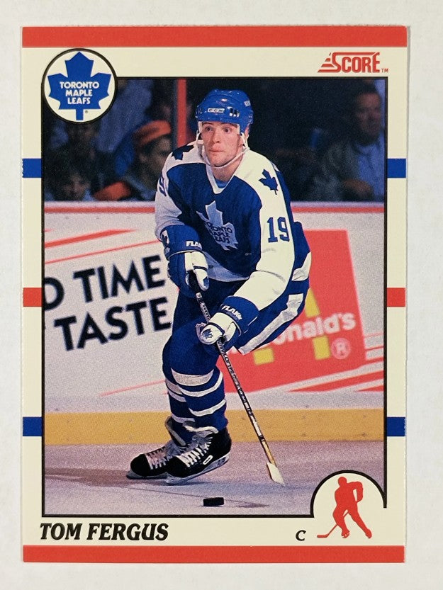 1990-91 Score Canadian #285 Tom Fergus