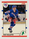 1990-91 Score Canadian #288 Troy Mallette RC