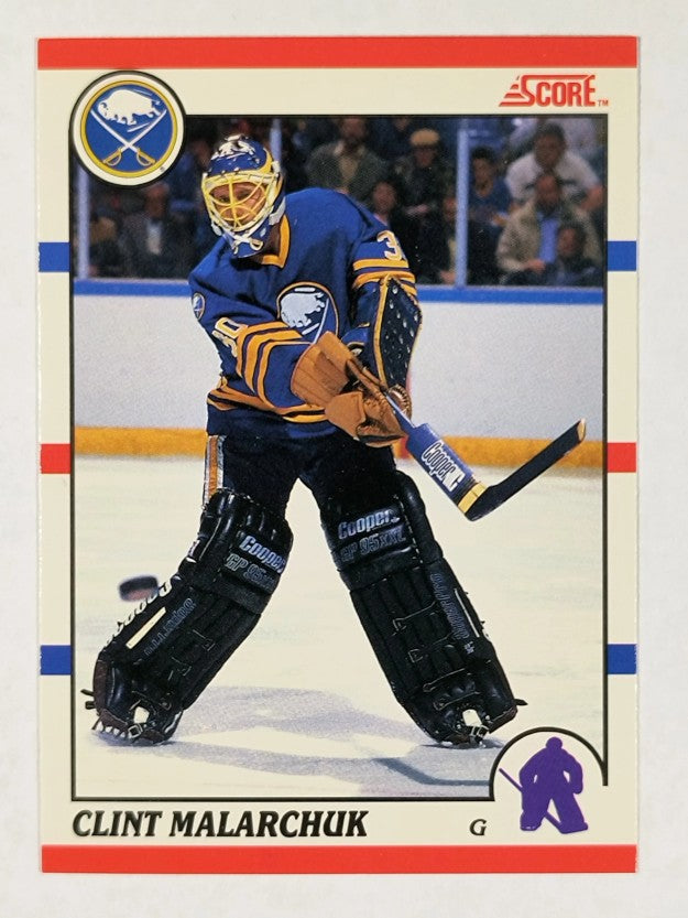 1990-91 Score Canadian #289 Clint Malarchuk