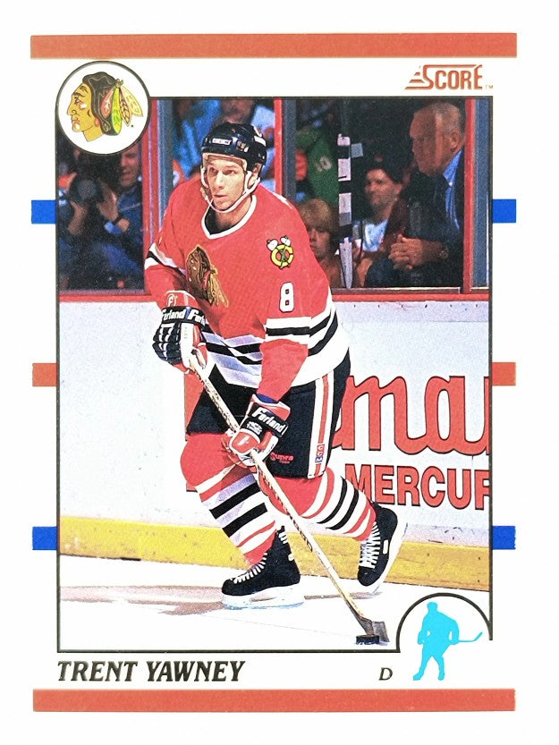 1990-91 Score Canadian #292 Trent Yawney