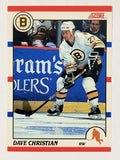 1990-91 Score Canadian #295 Dave Christian