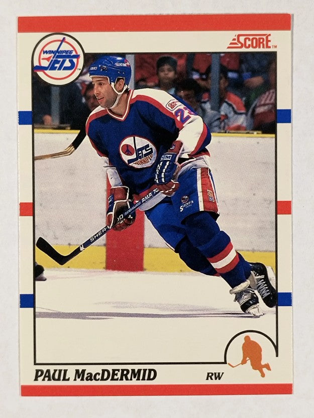 1990-91 Score Canadian #296 Paul MacDermid