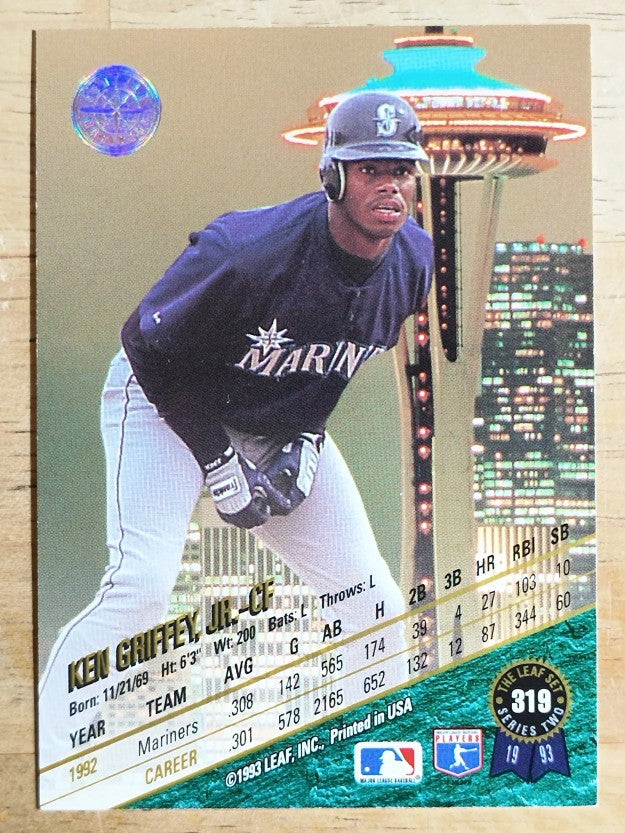 1993 Leaf #319 Ken Griffey Jr.