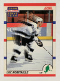 1990-91 Score Canadian #316 Luc Robitaille AS1