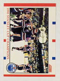 1990-91 Score Canadian #331 Edmonton Oilers Champs