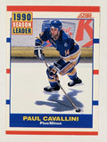 1990-91 Score Canadian #349 Paul Cavallini LL