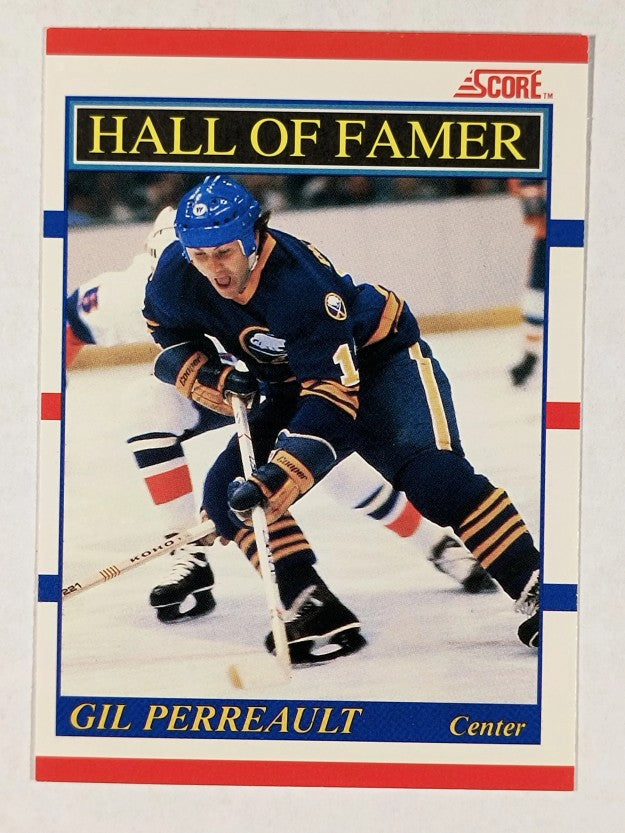 1990-91 Score Canadian #355 Gilbert Perreault HOF