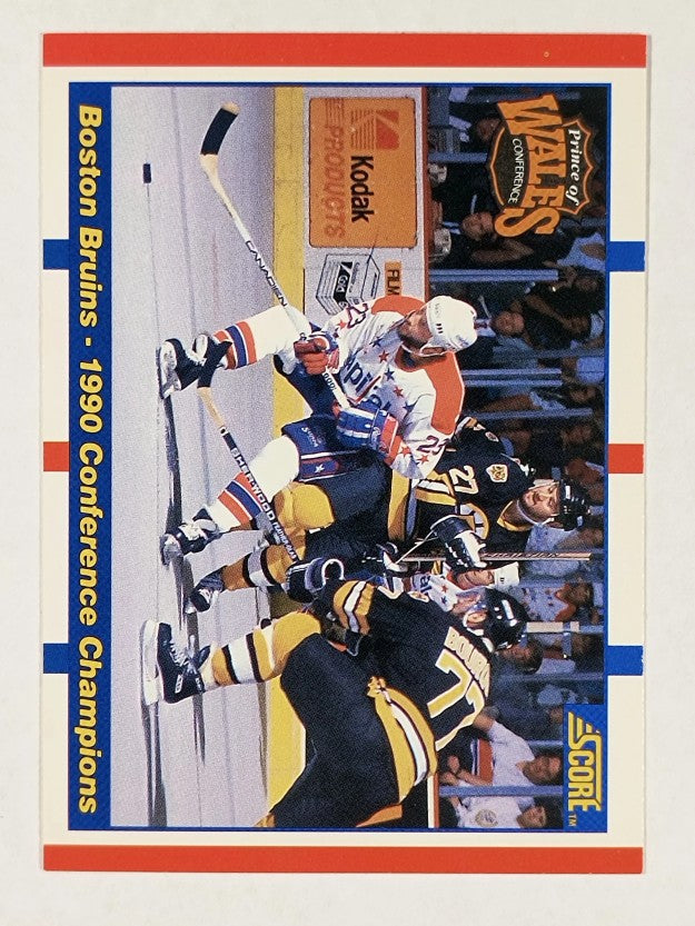 1990-91 Score Canadian #368 Boston/Washington