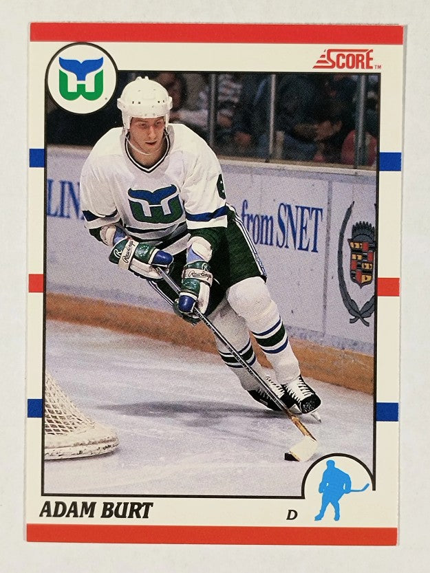 1990-91 Score Canadian #370 Adam Burt RC