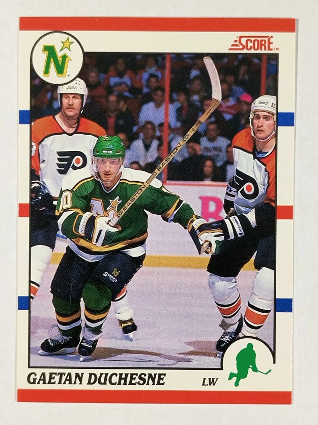 1990-91 Score Canadian #375 Gaetan Duchesne
