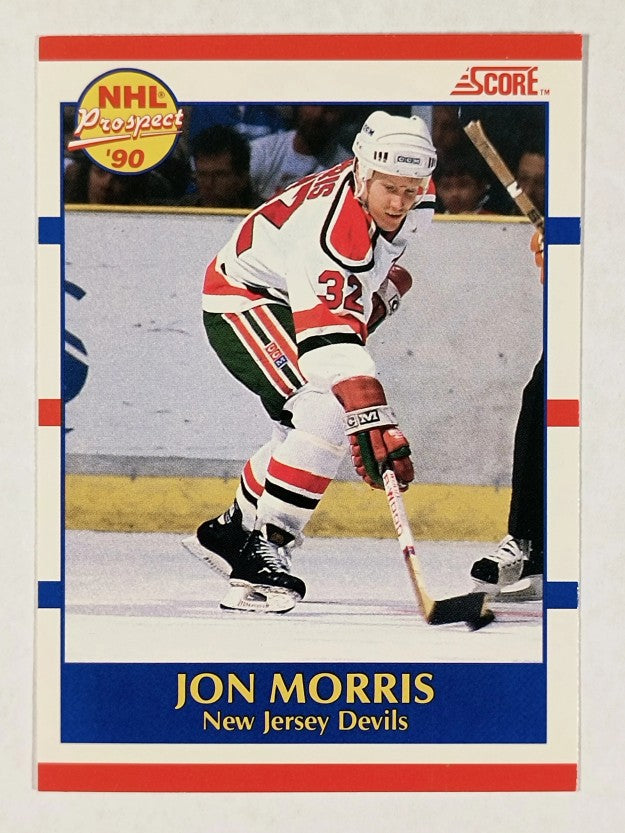 1990-91 Score Canadian #401 Jon Morris RC