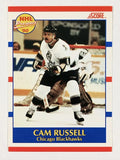 1990-91 Score Canadian #408 Cam Russell RC