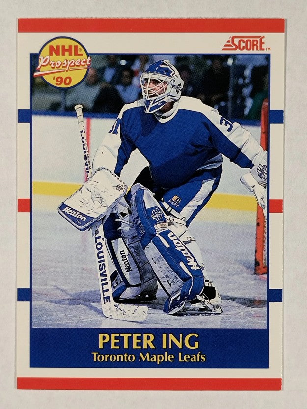 1990-91 Score Canadian #414 Peter Ing RC