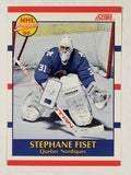 1990-91 Score Canadian #415 Stephane Fiset RC