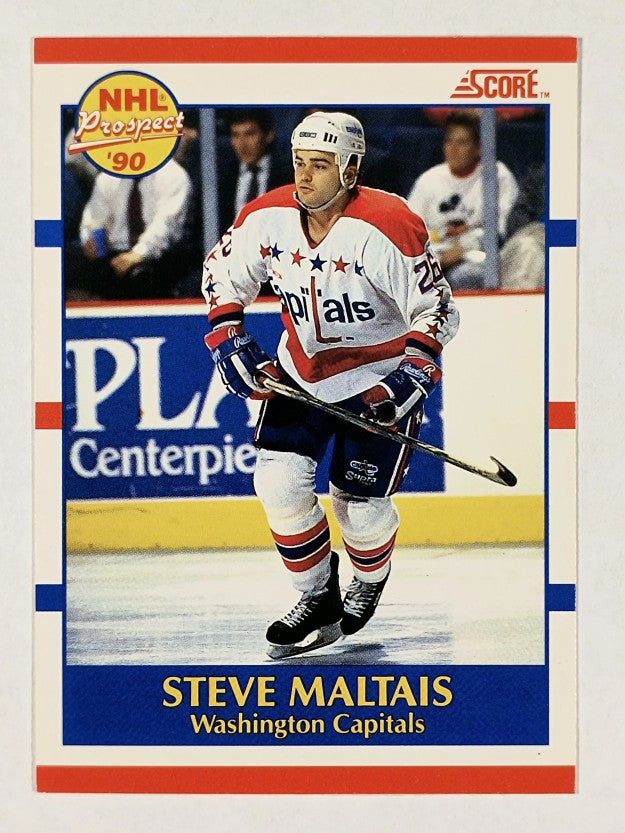 1990-91 Score Canadian #417 Steve Maltais RC