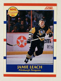 1990-91 Score Canadian #420 Jamie Leach RC