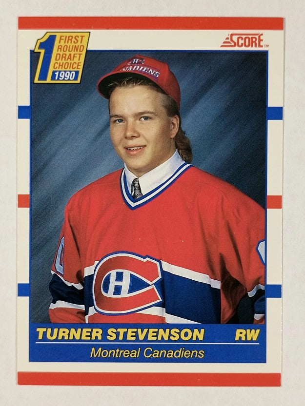 1990-91 Score Canadian #426 Turner Stevenson RC