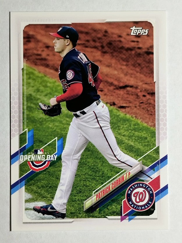 2021 Topps Opening Day #185 Patrick Corbin