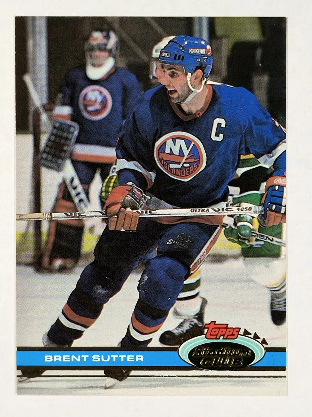 1991-92 Stadium Club #180 Brent Sutter