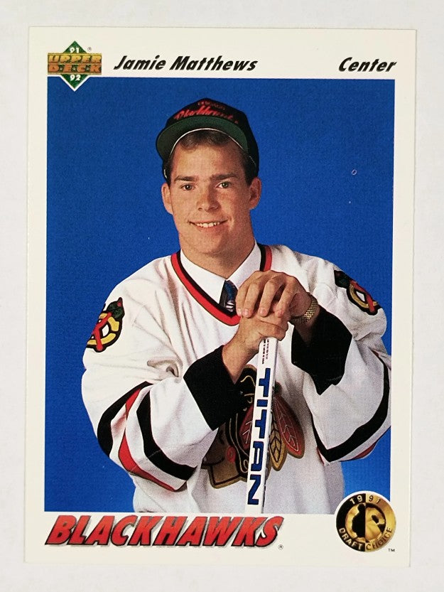 1991-92 Upper Deck #76 Jamie Matthews RC