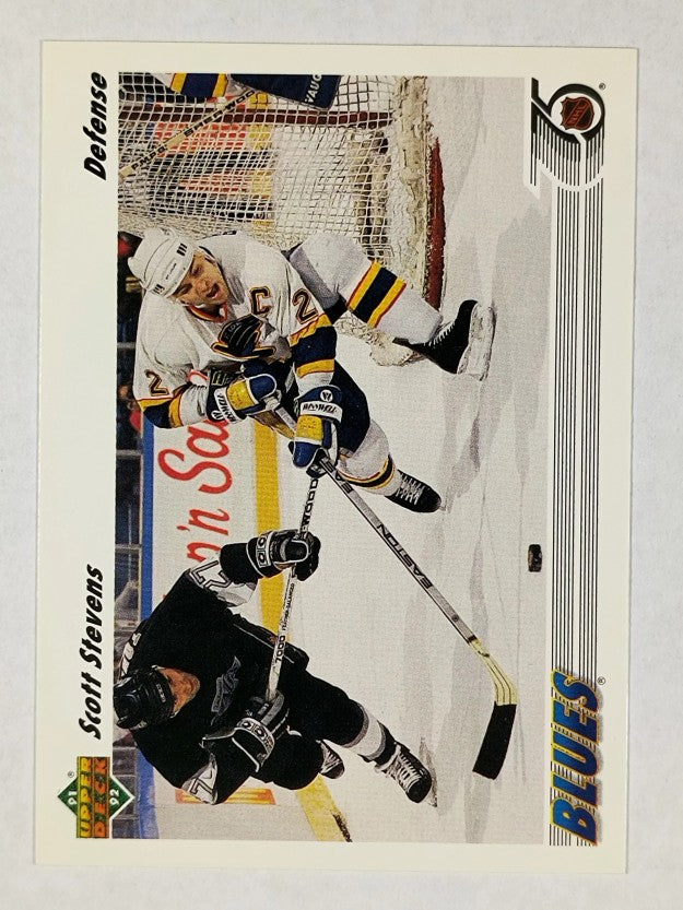 1991-92 Upper Deck #132 Scott Stevens
