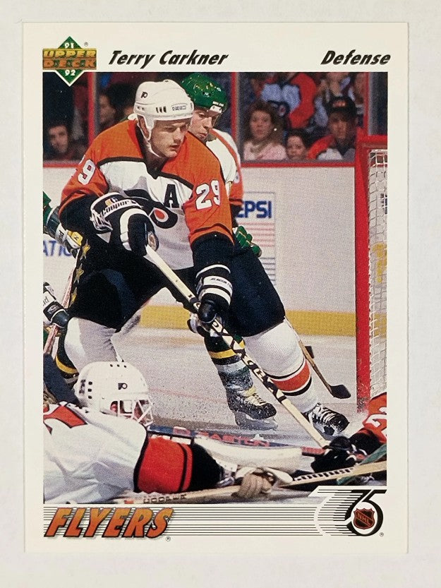 1991-92 Upper Deck #204 Terry Carkner
