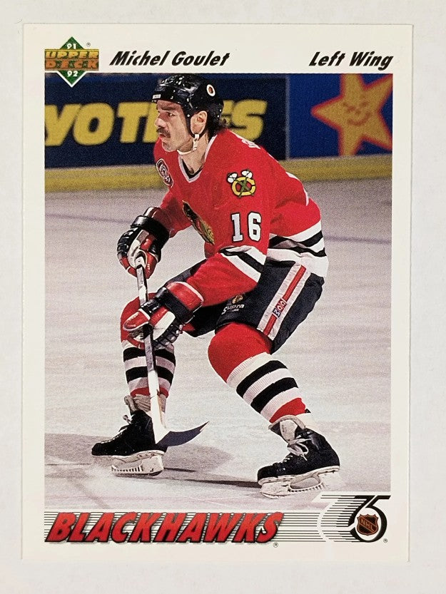 1991-92 Upper Deck #374 Michel Goulet