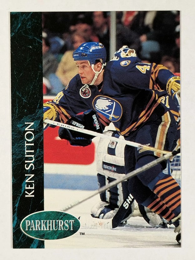 1992-93 Parkhurst #254 Ken Sutton