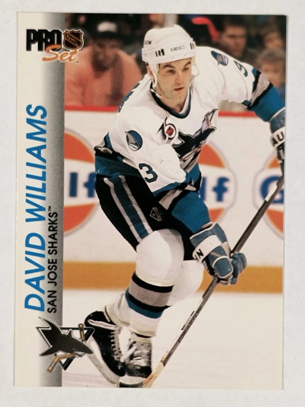1992-93 Pro Set #172 David Williams RC