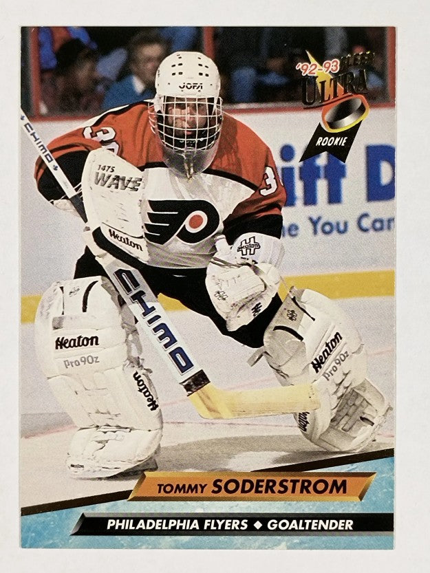 1992-93 Ultra #160 Tommy Soderstrom RC