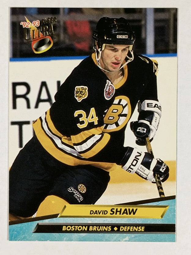 1992-93 Ultra #256 David Shaw
