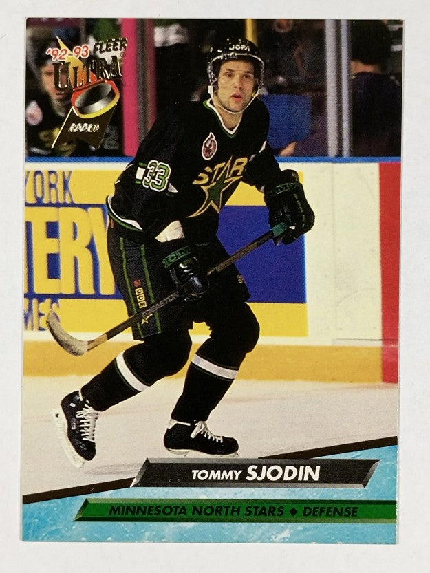 1992-93 Ultra #323 Tommy Sjodin RC