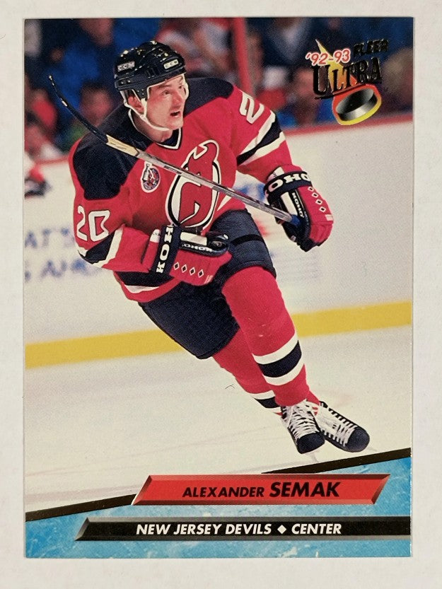 1992-93 Ultra #341 Alexander Semak