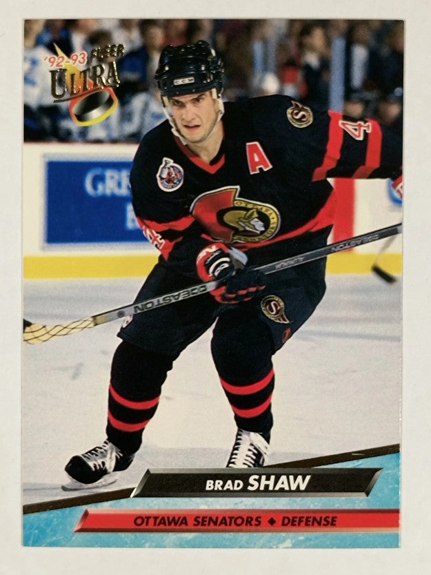 1992-93 Ultra #366 Brad Shaw