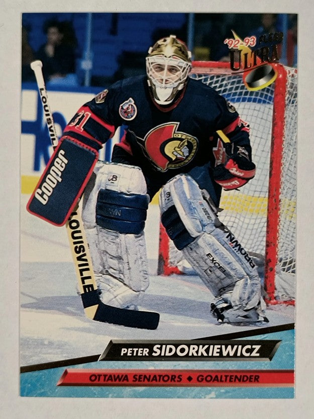 1992-93 Ultra #367 Peter Sidorkiewicz