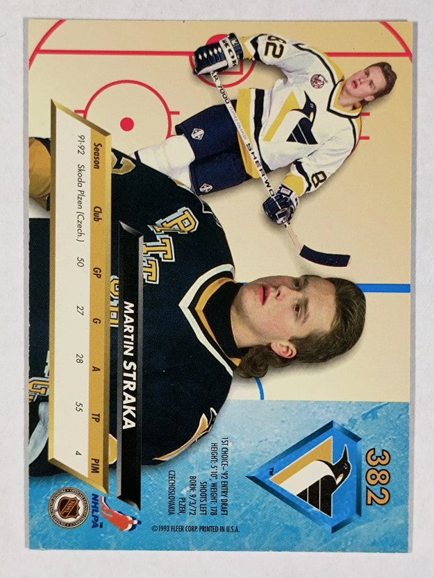 1992-93 Ultra #382 Martin Straka RC