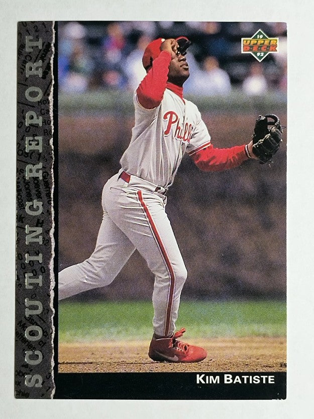 1992 Upper Deck Scouting Report #SR3 Kim Batiste