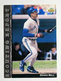 1992 Upper Deck Scouting Report #SR4 Derek Bell