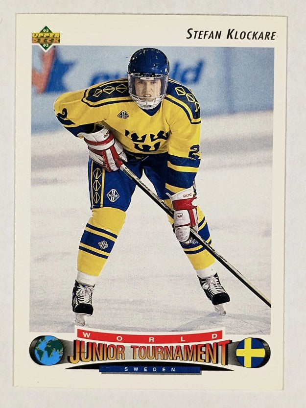 1992-93 Upper Deck #224 Stefan Klockare RC