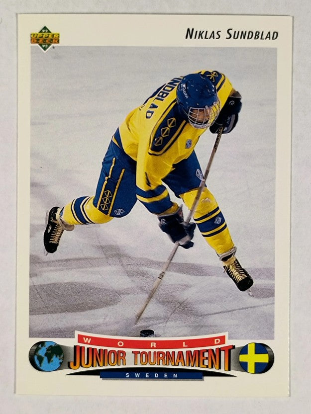 1992-93 Upper Deck #227 Niklas Sundblad RC