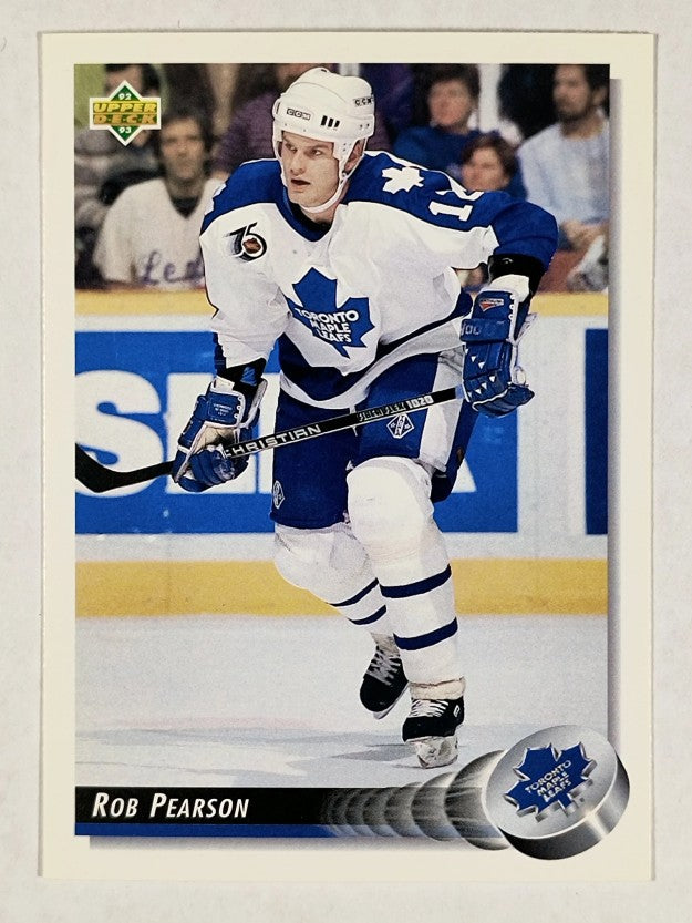 1992-93 Upper Deck #318 Rob Pearson