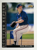 1992 Upper Deck Scouting Report #SR24 Mark Wohlers